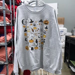 Halloween Sweatshirt , Ugly Halloween Sweatshirt